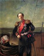 Konstantin Egorovich Makovsky  - Bilder Gemälde - Portrait of Count N.N. Muravyov-Amursky, Governor General of Eastern Siberia