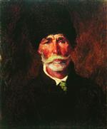Konstantin Egorovich Makovsky  - Bilder Gemälde - Portrait of Efim Gilenchenko