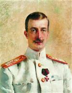 Konstantin Egorovich Makovsky  - Bilder Gemälde - Portrait of Grand Duke Kirill