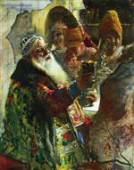 Konstantin Egorovich Makovsky  - Bilder Gemälde - Portrait of Prince Vyazemsky