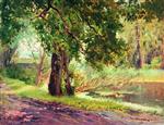 Konstantin Egorovich Makovsky  - Bilder Gemälde - Summer Landscape