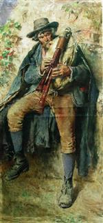 Bild:The Bagpipe Player