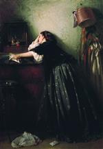 Konstantin Egorovich Makovsky  - Bilder Gemälde - The Widow