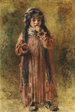 Konstantin Egorovich Makovsky  - Bilder Gemälde - Young Pauper