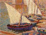 Henri Martin - Bilder Gemälde - Barques à Collioure