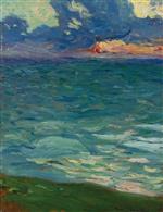 Henri Martin - Bilder Gemälde - Bord de mer