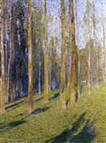 Henri Martin  - Bilder Gemälde - Forest