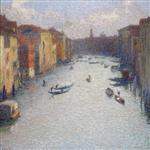 Henri Martin  - Bilder Gemälde - Grand Canal, Venice
