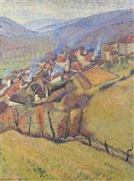 Henri Martin  - Bilder Gemälde - La Bastide du Vert