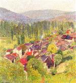 Henri Martin  - Bilder Gemälde - La Bastide-du-Vert