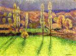 Henri Martin  - Bilder Gemälde - La prairie