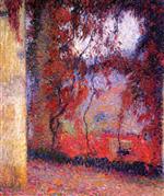 Henri Martin  - Bilder Gemälde - La Terrasse