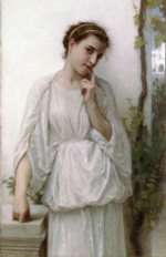 William Bouguereau  - Bilder Gemälde - reverie