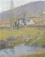 Henri Martin  - Bilder Gemälde - Labastide du Vert-2