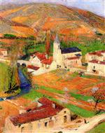 Henri Martin  - Bilder Gemälde - Landscape