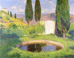 Henri Martin  - Bilder Gemälde - Le Bassin à Labastide-du-Vert