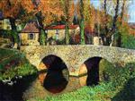 Henri Martin  - Bilder Gemälde - Le Pont de Labastide du Vert