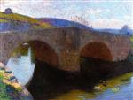 Henri Martin  - Bilder Gemälde - Le Pont de Labistide
