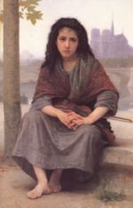 William Bouguereau  - Bilder Gemälde - Die Böhmerin