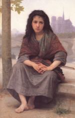 William Bouguereau  - Peintures - La Bohémienne