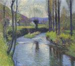 Henri Martin  - Bilder Gemälde - Le Saule