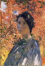 Henri Martin  - Bilder Gemälde - Madame Henri Martin