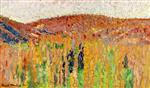 Henri Martin  - Bilder Gemälde - Paysage du Lot
