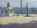 Henri Martin  - Bilder Gemälde - Place de la Concorde