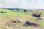 Henri Martin  - Bilder Gemälde - Pleine verdoyante