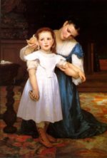 William Bouguereau  - paintings - The Seashell