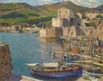 Henri Martin  - Bilder Gemälde - Port Collioure