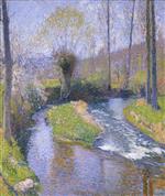 Henri Martin  - Bilder Gemälde - River vert