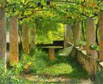 Henri Martin  - Bilder Gemälde - The Arbour