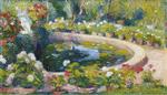 Henri Martin  - Bilder Gemälde - The Pond in Marquayrol