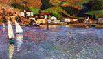 Henri Martin  - Bilder Gemälde - The Port of Collioure