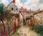 Henri Martin  - Bilder Gemälde - Village Street