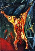 Chaim Soutine - Bilder Gemälde - Carcass of Beef