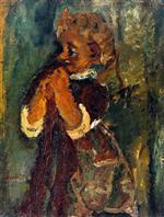 Chaim Soutine - Bilder Gemälde - Child in Red