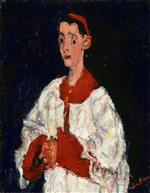 Chaim Soutine - Bilder Gemälde - Choir Boy