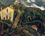 Chaim Soutine - Bilder Gemälde - Céret Landscape