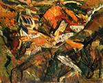 Chaim Soutine - Bilder Gemälde - Céret Landscape