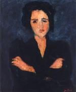 Chaim Soutine  - Bilder Gemälde - Eva