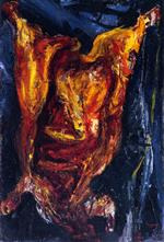 Chaim Soutine  - Bilder Gemälde - Flayed Beef
