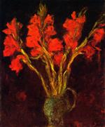 Chaim Soutine  - Bilder Gemälde - Gladiolas