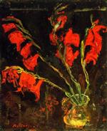 Chaim Soutine  - Bilder Gemälde - Gladiolas