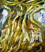 Chaim Soutine  - Bilder Gemälde - Group of Trees