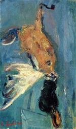 Chaim Soutine  - Bilder Gemälde - Hanging Duck