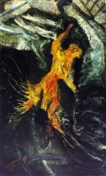 Chaim Soutine  - Bilder Gemälde - Hanging Fowl