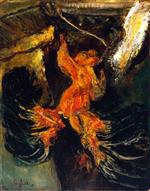 Chaim Soutine  - Bilder Gemälde - Hanging Turkey