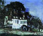 Chaim Soutine  - Bilder Gemälde - House at Oiséme